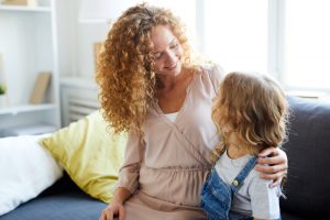 Mother Talking to Child | Children's World Learning Center